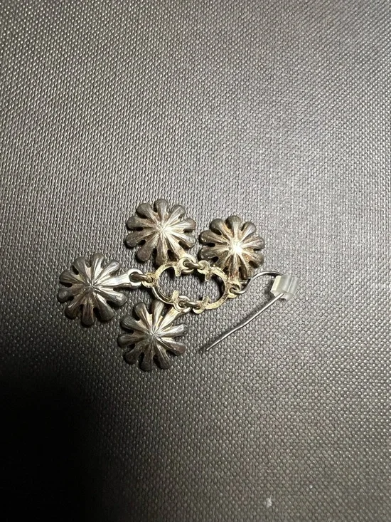 Yellow Daisy Dangle Earrings - Women's Jewelry - Picture 2 of 3